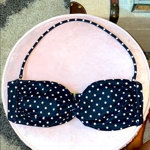 👙Victoria’s Secret Polkadot Twist Bandeau Top